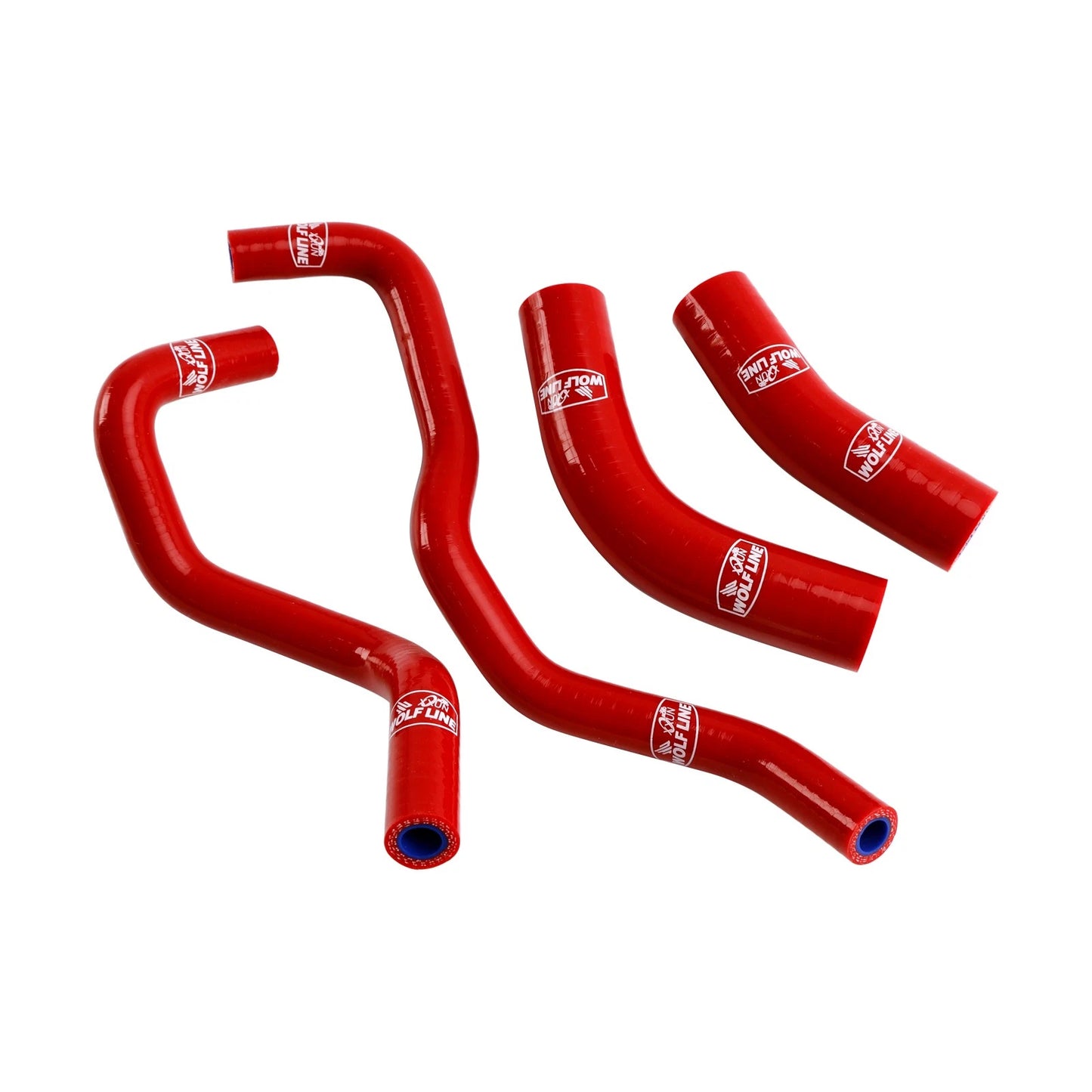 Silicone Radiator Cooling Hose Kit for Yamaha Tenere 700 (2019–2024) Red