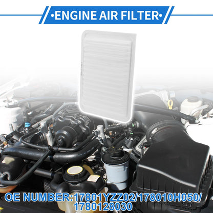 Car Engine Air Filter No. 17801YZZ02 for Toyota Camry 2.5L L4 (2010–2017)