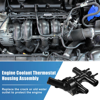Engine Coolant Thermostat Housing Assembly for Ford Mercury 3.0L V6 (2005–2007)