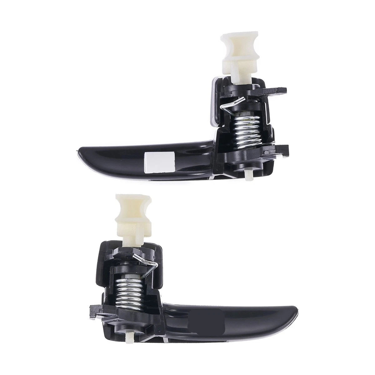Set of 2 Inner Door Handles for Mazda 3 (2003–2009) Black