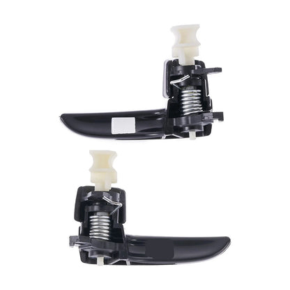 Set of 2 Inner Door Handles for Mazda 3 (2003–2009) Black
