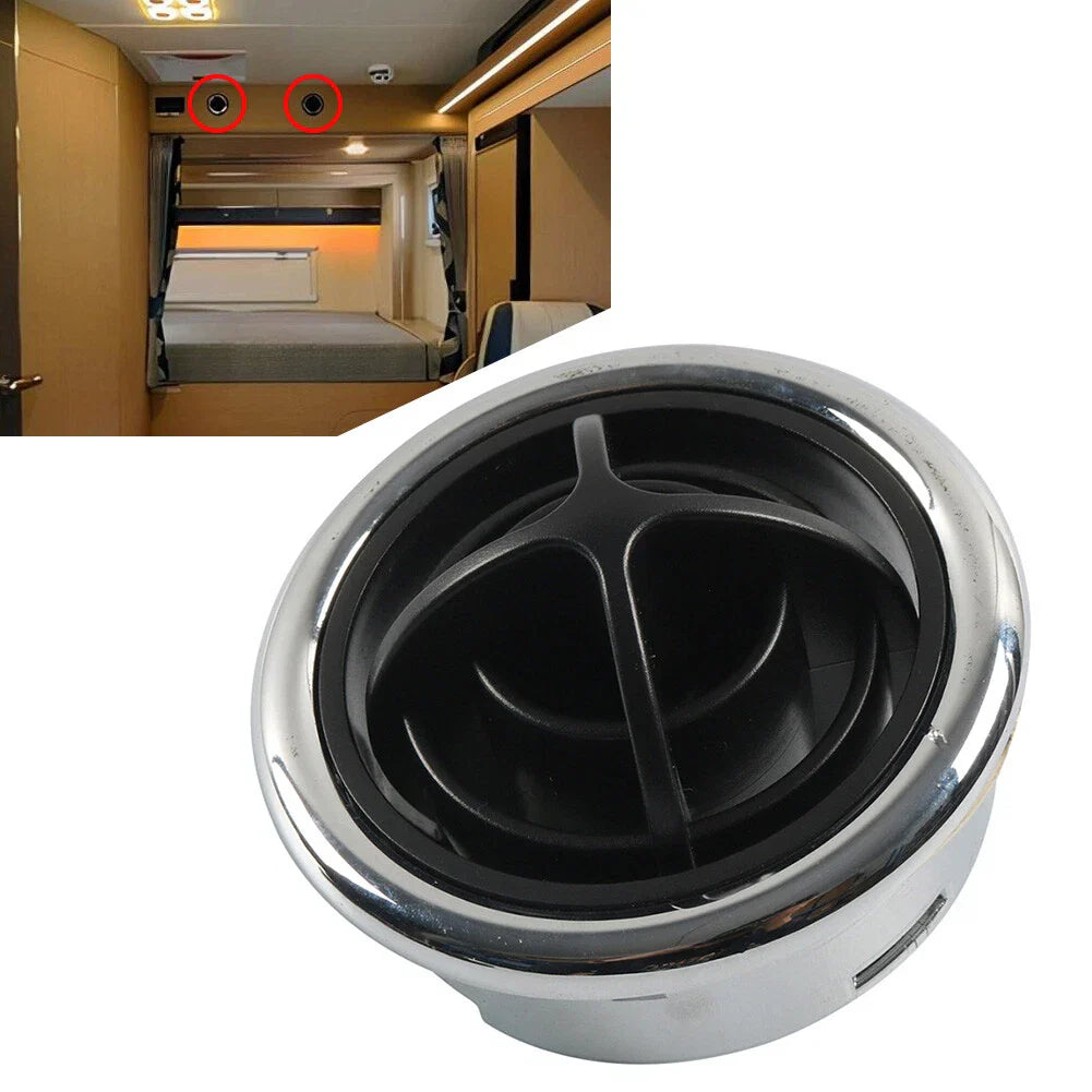 Round Air Vent for Cars, Motor Homes, Engineering Vehicles