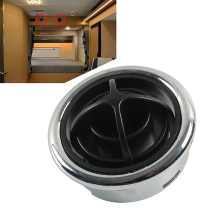 Round Air Vent for Cars, Motor Homes, Engineering Vehicles