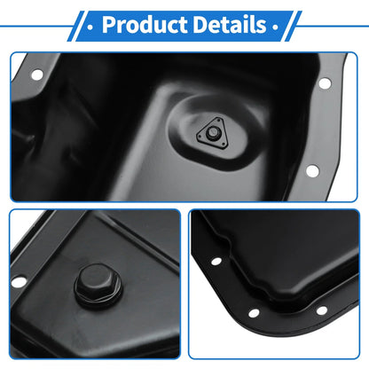 Engine Oil Pan for Chevrolet Impala 2000-2005 Steel Black 1 x Pc
