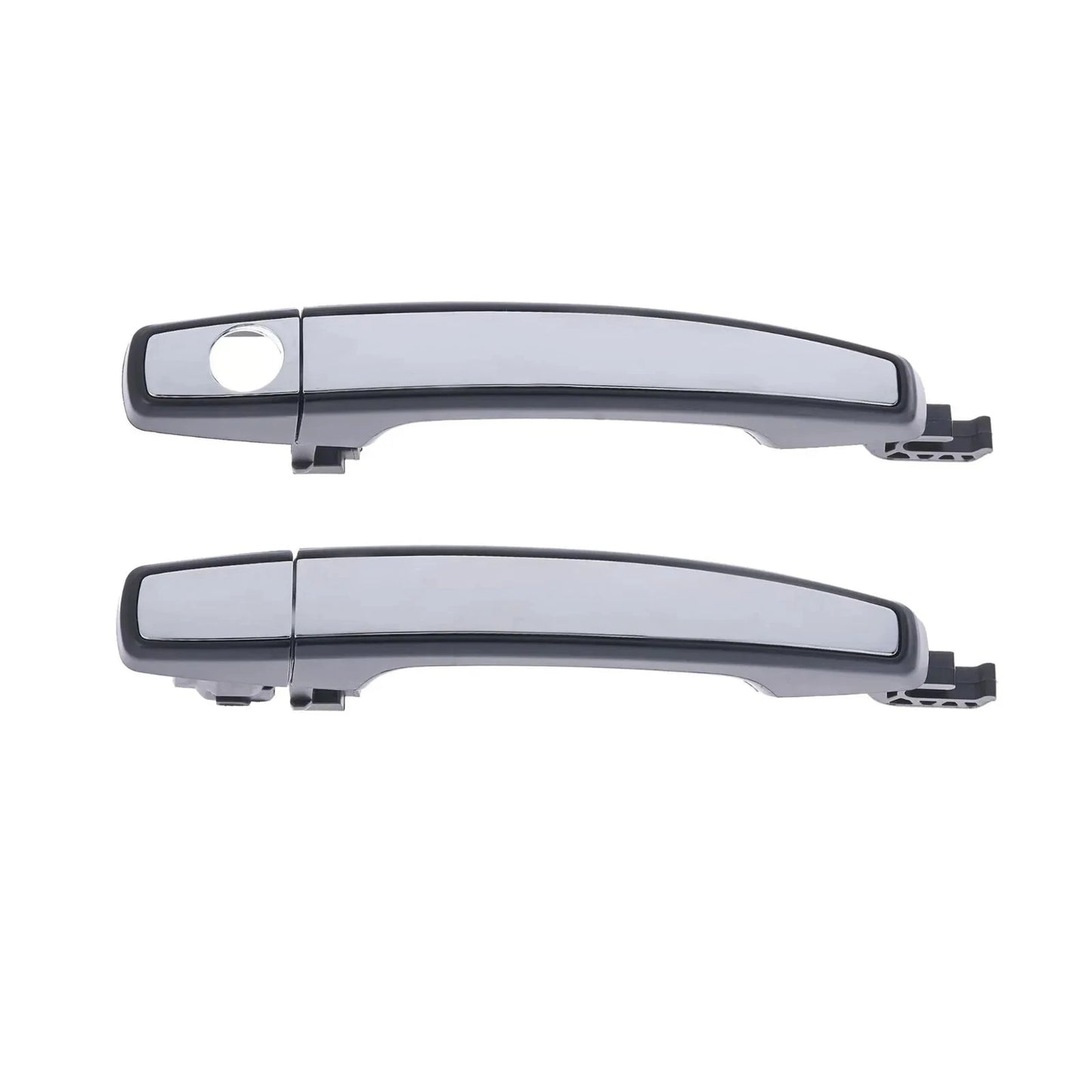 Set of 2 Chrome Outer Door Handles for Holden Barina (2011–2018)