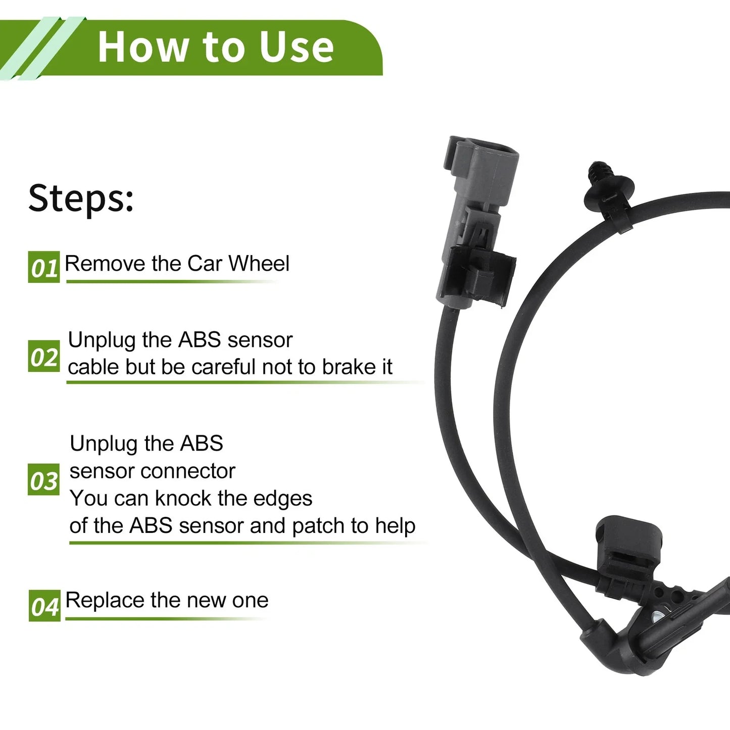ABS Wheel Speed Sensor for Chevrolet Trax (2013-2020)