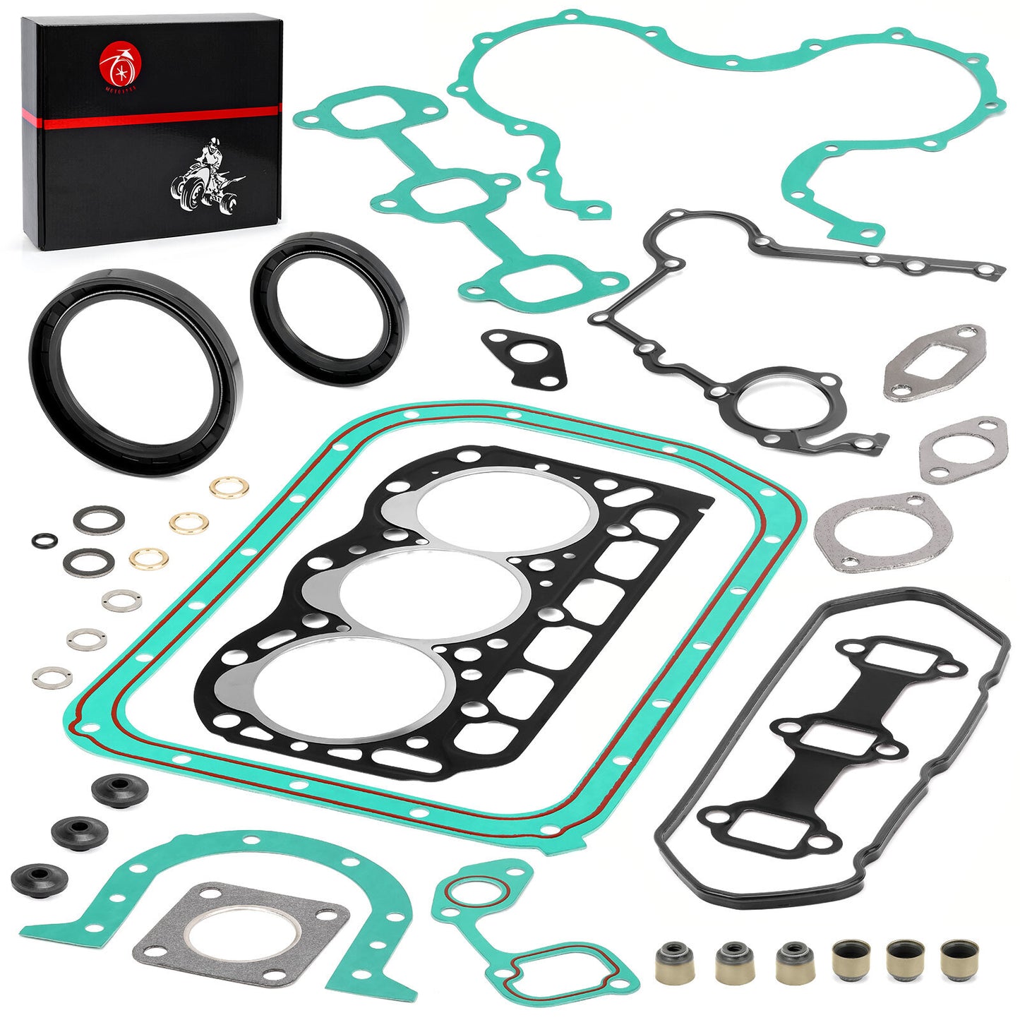 Engine Gasket Set for Kawasaki Mule KAF950 4x4 (2000–2013)