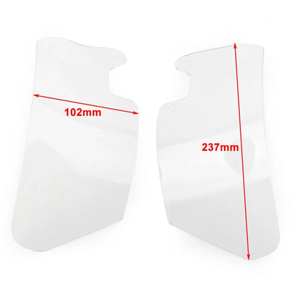 Windshield Side Panels for R1200GS (2004-2012) - Black Motorcycle