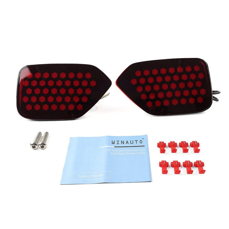 LED Rear Bumper DRL Turn Signal Brake Lamp for Subaru XV Outback (2015–2023)