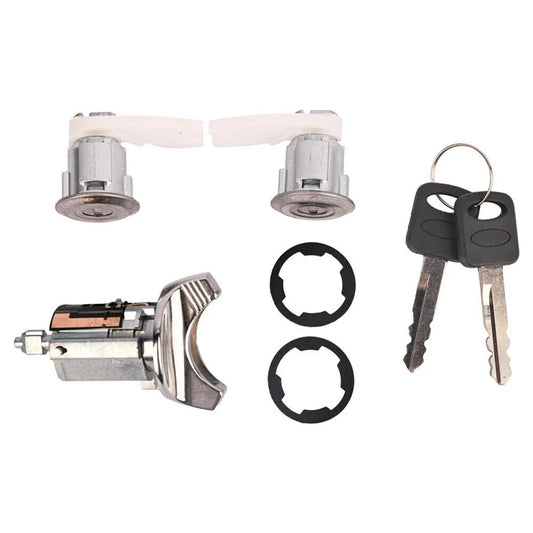Ignition Door Lock Cylinder Set for Ford F150 F250 Ranger Van (1992-1996)
