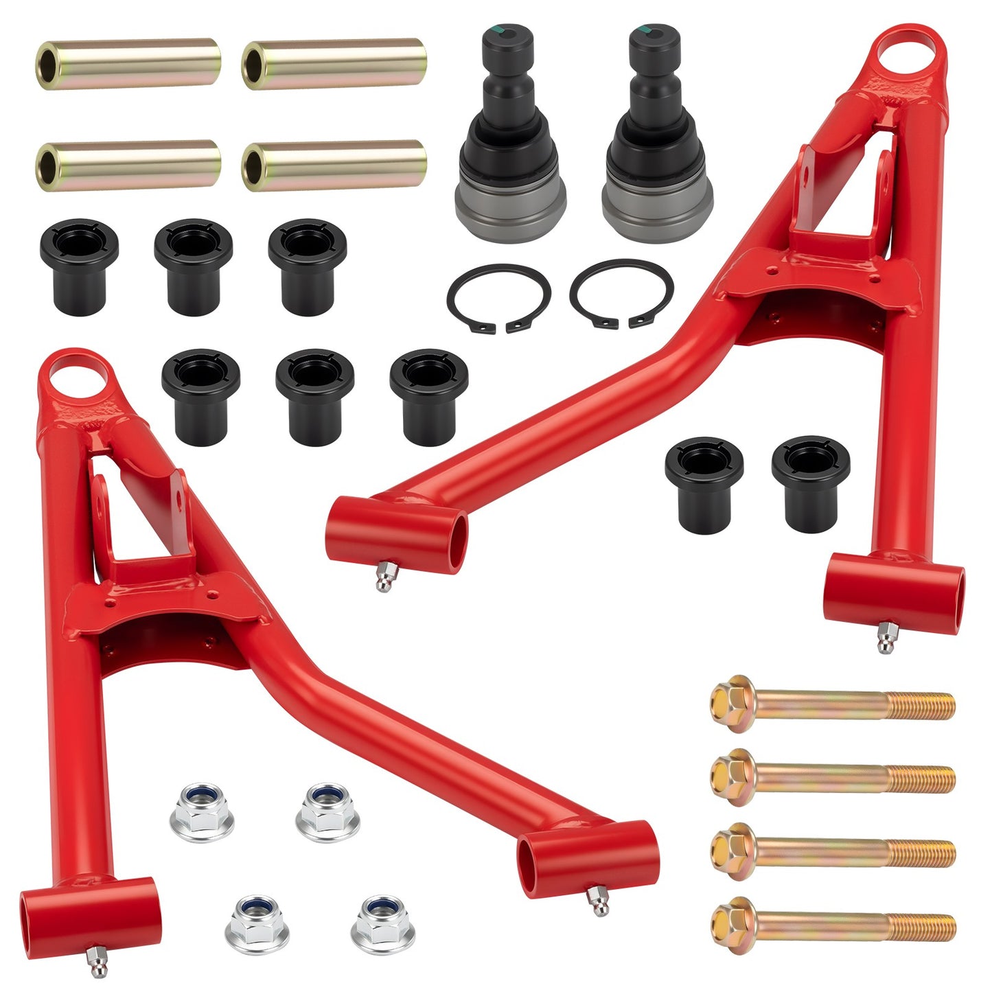 Set of 2 Front Upper A-Arms & Ball Joints for Polaris Sportsman 550 (2011–2014)