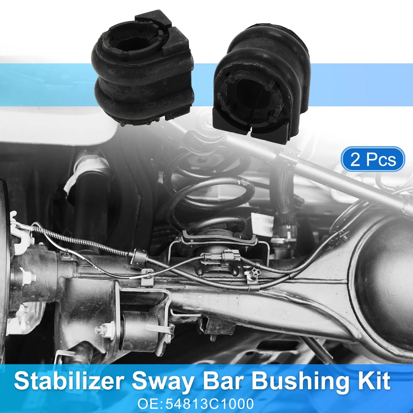 Stabilizer Sway Bar Bushing Kit for Hyundai Sonata (2015–2017) No. 54813C1000 Rubber