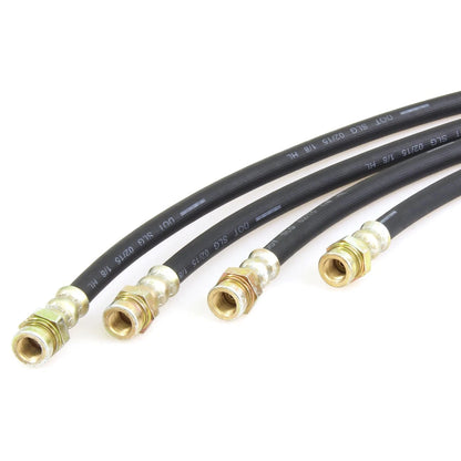 Set of 4 Brake Hoses for Nissan Datsun 620 Ute Pickup Truck (1972–1979)