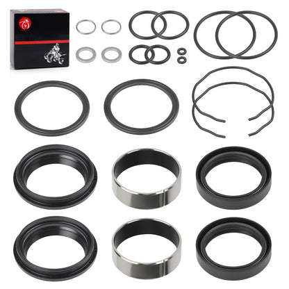 Front Fork Damper Oil Bush & Dust Seal Kit for Suzuki GSXR600 GSXR750 (2004–2005)