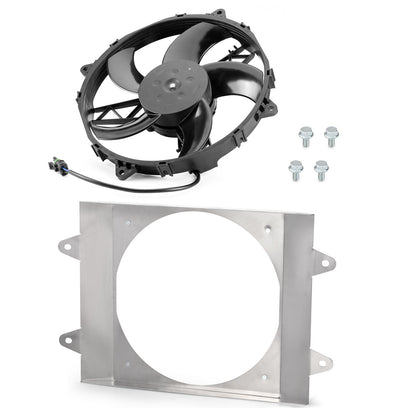 Radiator Cooling Fan with Shroud for Polaris Ranger 700 800 900 (2006–2019)
