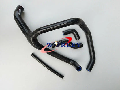 BLUE Silicone Radiator Hose for Honda XL650 XL650VY TRANSALP (2000-2007)