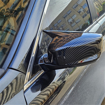 2X Carbon Fiber Look Rear View Side Mirror Cover Trim for Honda Accord (2008–2013)