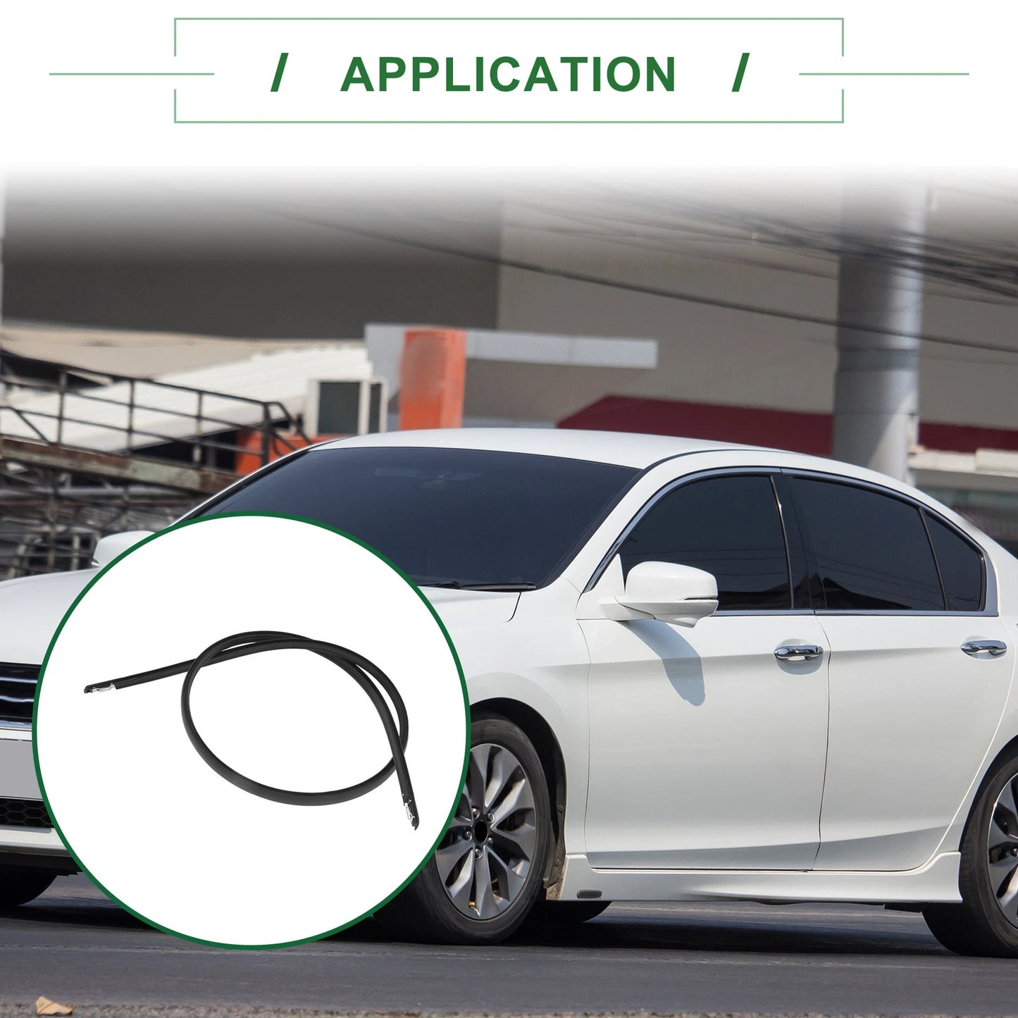 1pc Left Roof Sealing Strip Sunroof Trim No. 74316S84003 for Honda Accord (1998–2002)