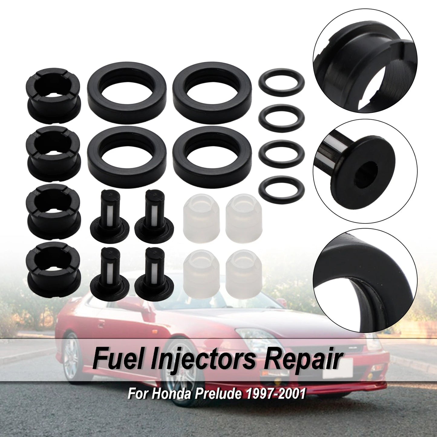 Fuel Injector Repair Service Kit H22A4 for Honda Prelude 2.2 (1997–2001)