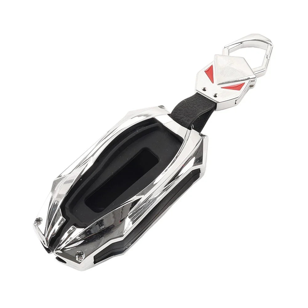 Remote Key Shell Case 1 x Silver for Dodge Ram 1500 Pickup (2019-2023)