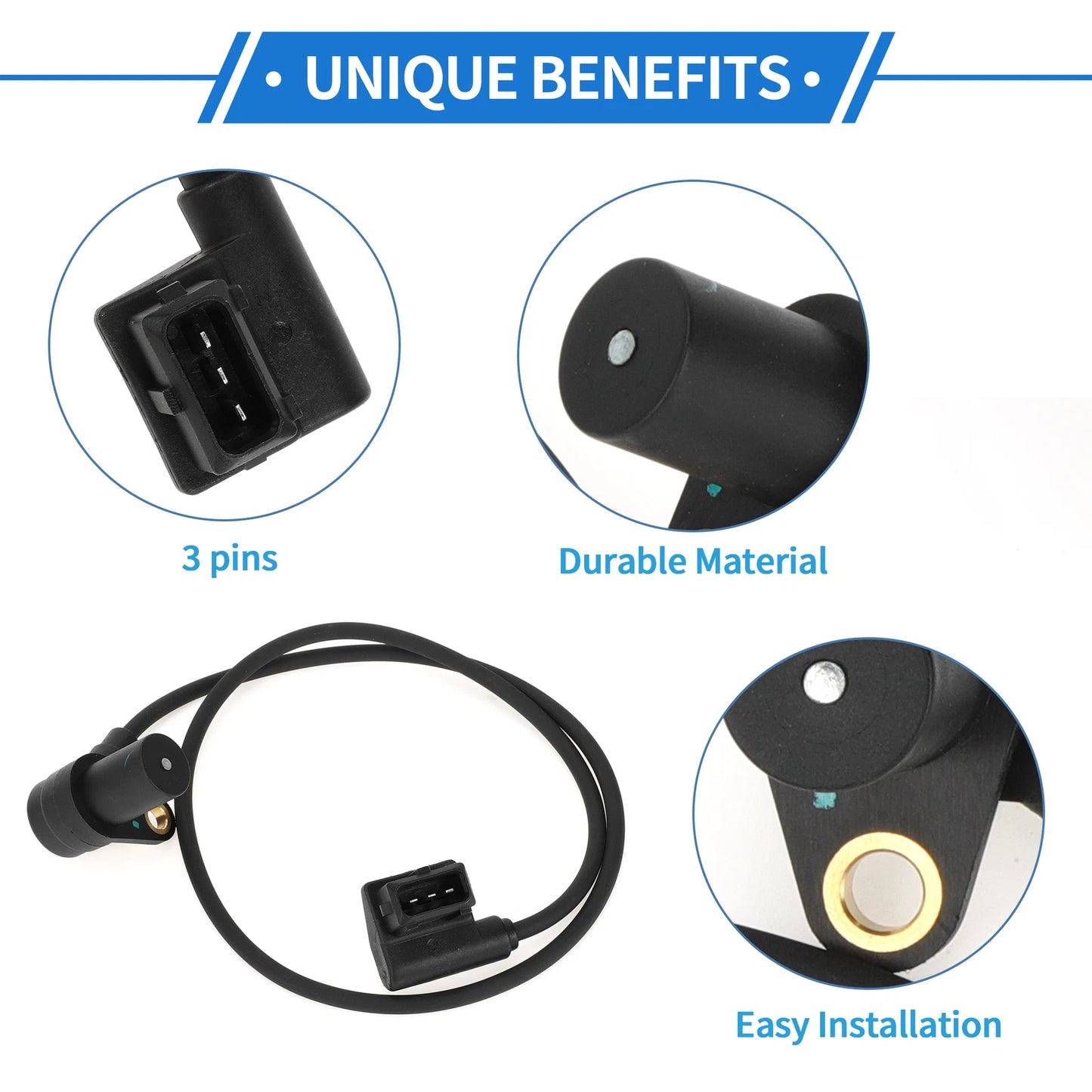 Crankshaft Position Sensor for BMW E36 318i (1990–1993) No. 12141727554