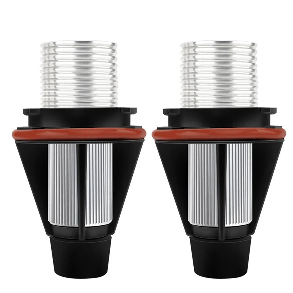 LED Angel Eye Halo Ring Light Bulbs for BMW E39 E60 E87 (1995-2010)