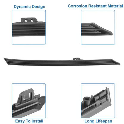 Front Hood Bumper Grille for Toyota RAV4 (2019–2022) No.531230R050 Black