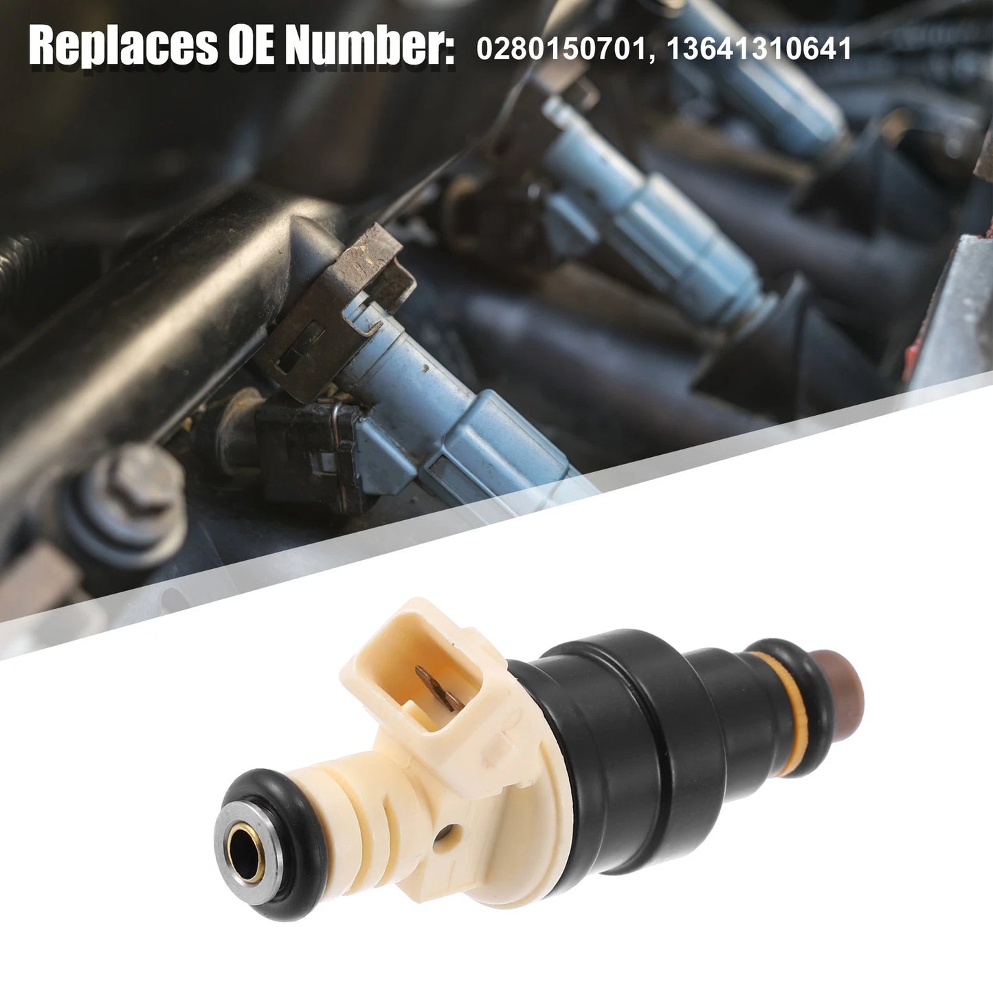 6X 0280150701 Fuel Injector for BMW E36 M3 3.0L, M5 E34 3.6L (1992–1995)