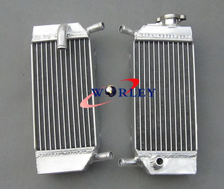 Aluminum Radiator & Hose for Honda CRF250R CRF250X (2004-2009)