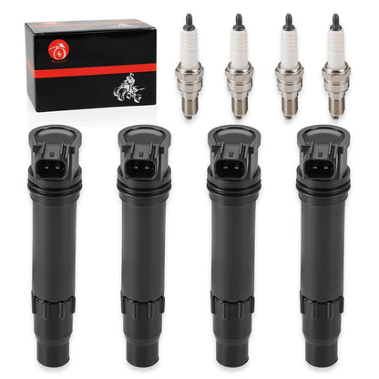 Set of 4 Iridium Spark Plugs for Honda CBR600RR (2007–2024)