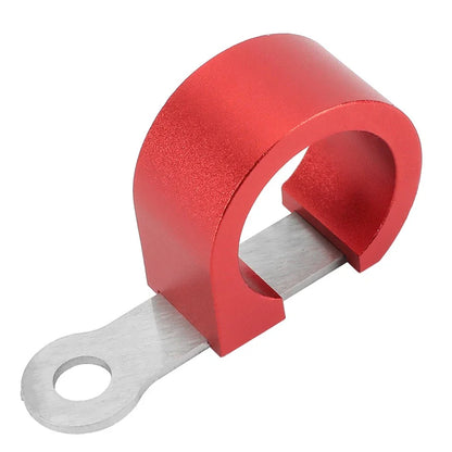Red Front Brake Hose Guide Holder Clamp for Honda CRF150R CRF450RX (2007-2025)