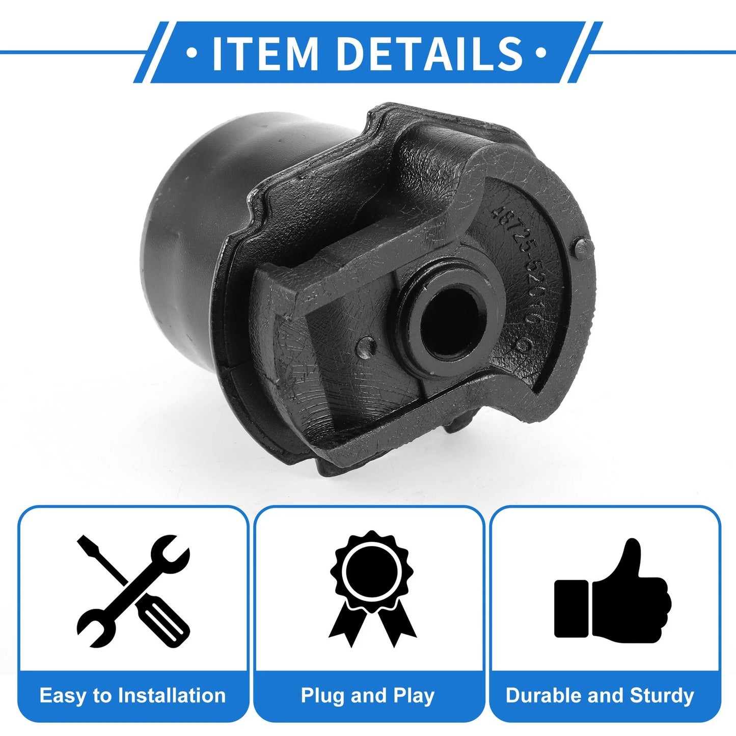 Rear Crossmember Bushing for Toyota Echo (2000–2005), Scion xa (2004–2006)