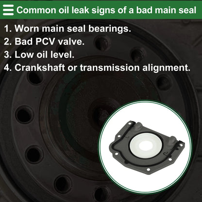 1 Pc Rear Crankshaft Oil Seal with Flange for Ford Fiesta (2014–2019) No.CM5Z6335A