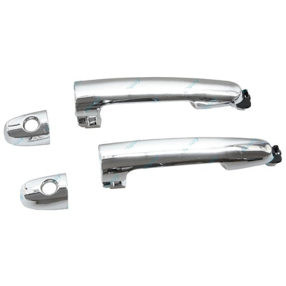 Chrome Front Door Handles LH+RH for Toyota Hilux GGN15 GGN25 KUN16 KUN26 TGN16