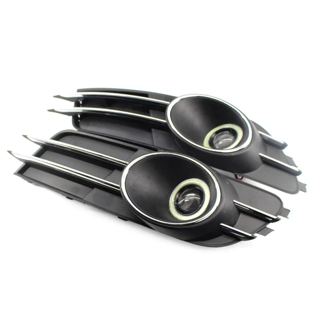 Lower Bumper Fog Light Grille Cover for Audi A6 C7 (2011-2015)