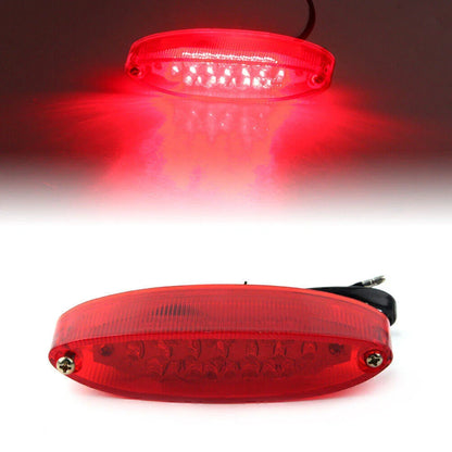 Universal ATV Running Stop Brake License Plate Tail Lights