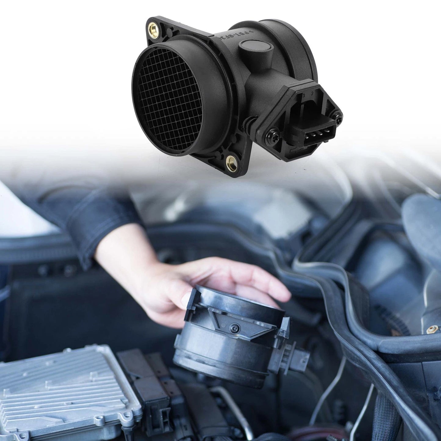 Mass Air Flow Sensor Assembly for Volkswagen Jetta Golf (1993–1998) No. 986280201