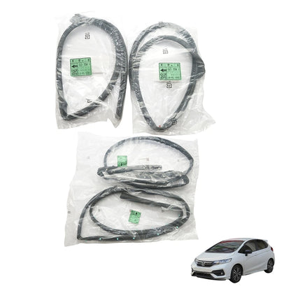 Set of 4 Weatherstrip Rubber for Honda Fit Jazz (2015–2020)