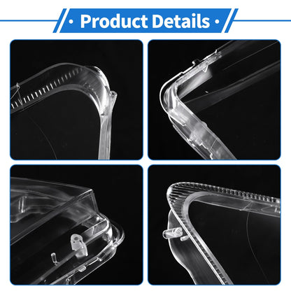 1 Pcs Headlight Lens Cover for Mitsubishi Pajero (2007–2018)