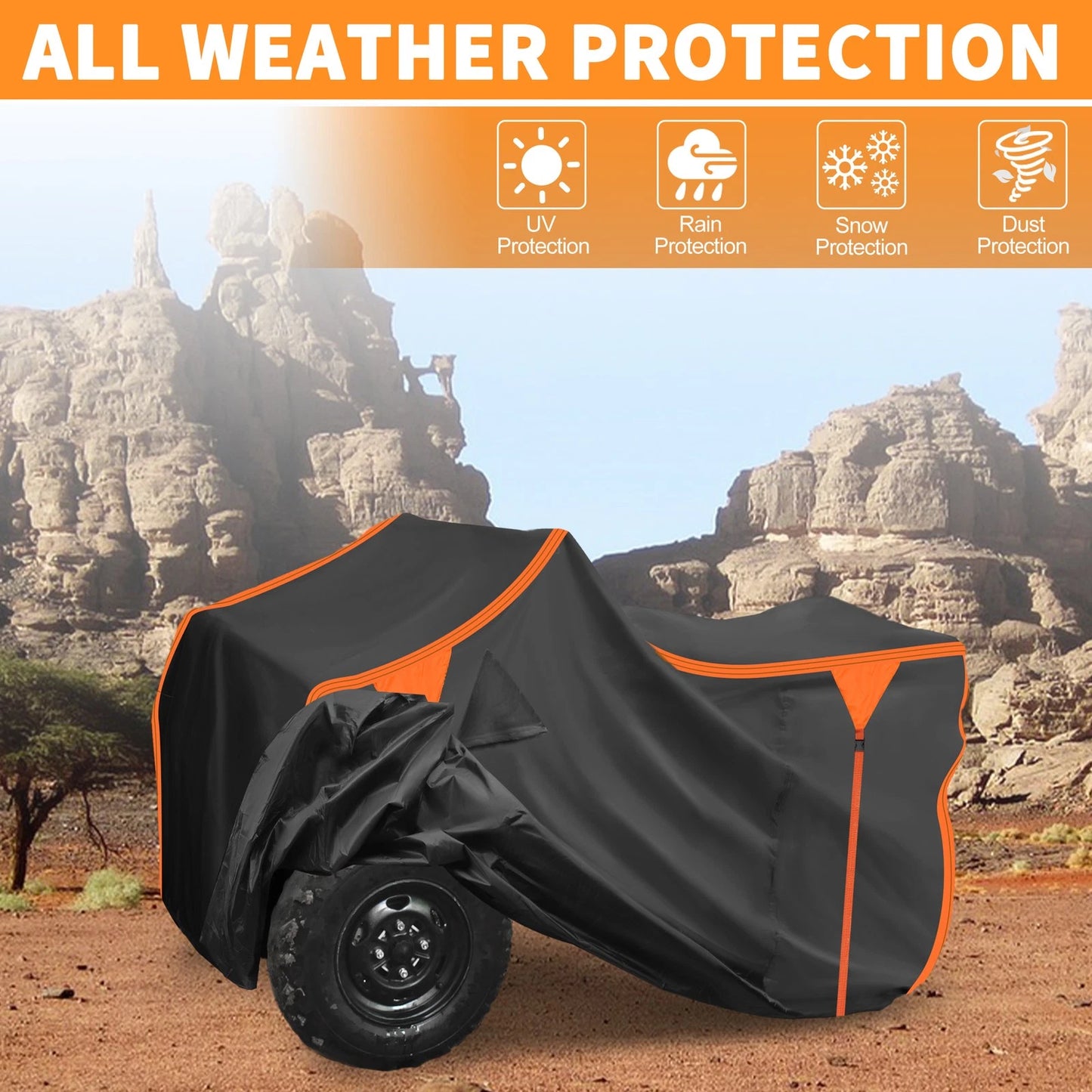 Waterproof ATV Cover for Polaris Sportsman 450/570 (2014–2023)