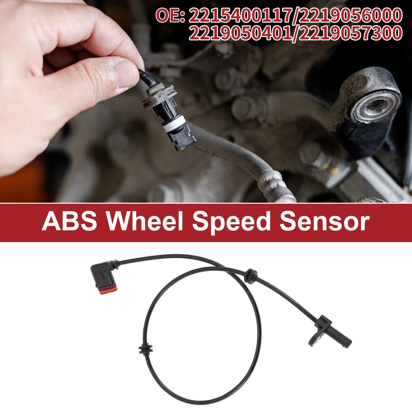 ABS Wheel Speed Sensor No. 2215400117 for Mercedes-Benz S550 (2007–2010)