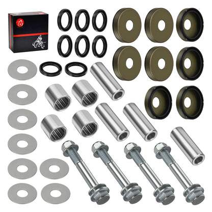 Front Lower A-Arm Bushing Oil Seal and Bolt Kit for Arctic Cat 400 DVX (2004–2008)