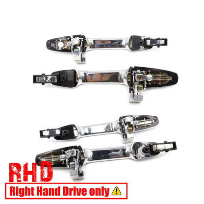 Set of 4 Outer Door Handles for Honda Civic (2006–2011)