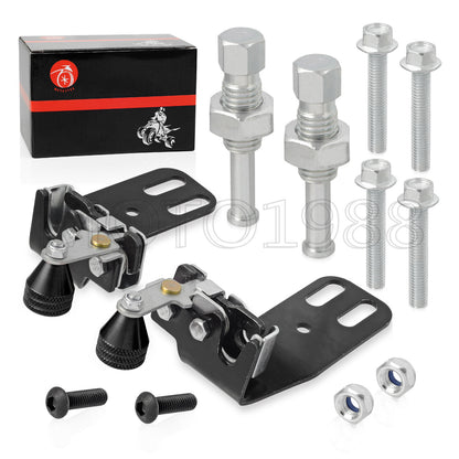 Set of 2 Armor Suicide Door Slam Latch Kit for Polaris RZR 800 (2008–2014)