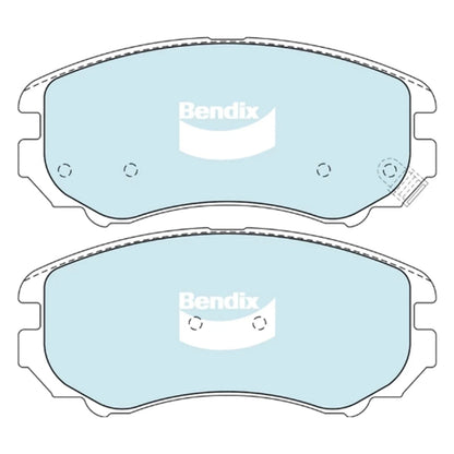 Front Disc Brake Pads Set 2.0L 2.7L for Kia Sportage KM (2006-2010)