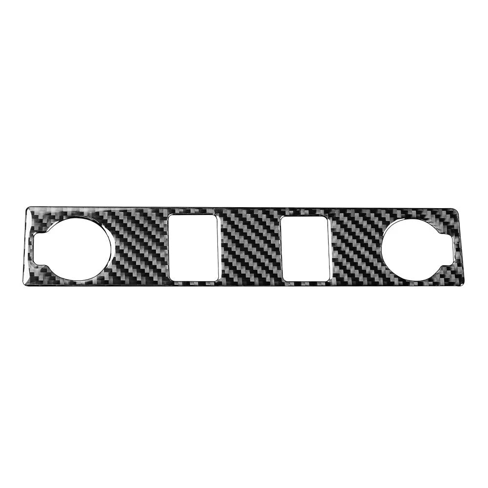 Cigar Lighter Panel Cover Trim for Toyota Tundra (2014–2021) - Carbon Fiber Look