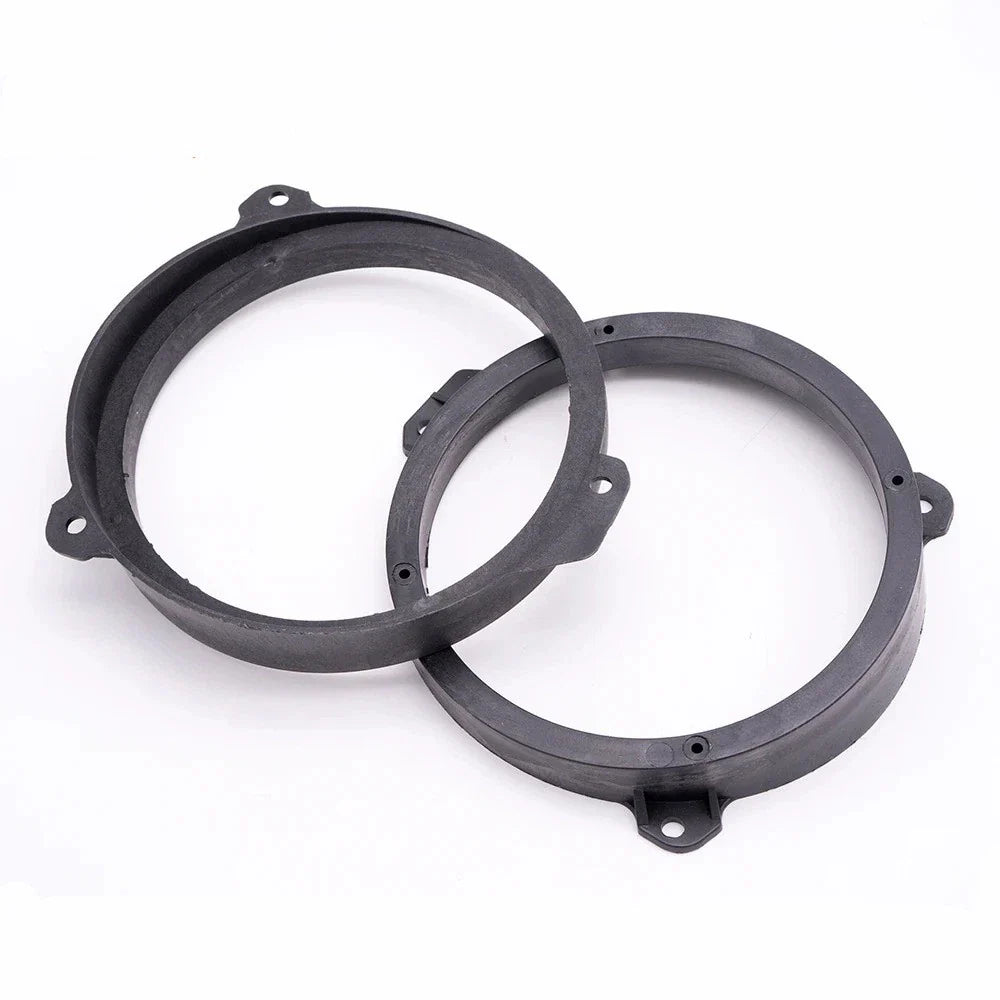 6.5" Black Front Door Speaker Spacers  for Subaru Forester