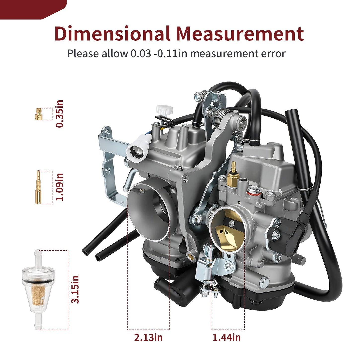Carburetor for Yamaha V-Star 1100 (1999–2005)