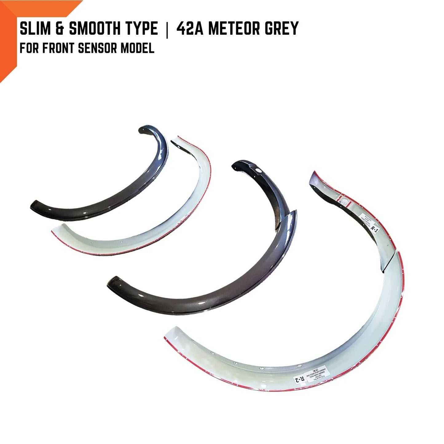 3" Slim Fender Flares for Ford Ranger T6 PX3 (2018-2022)