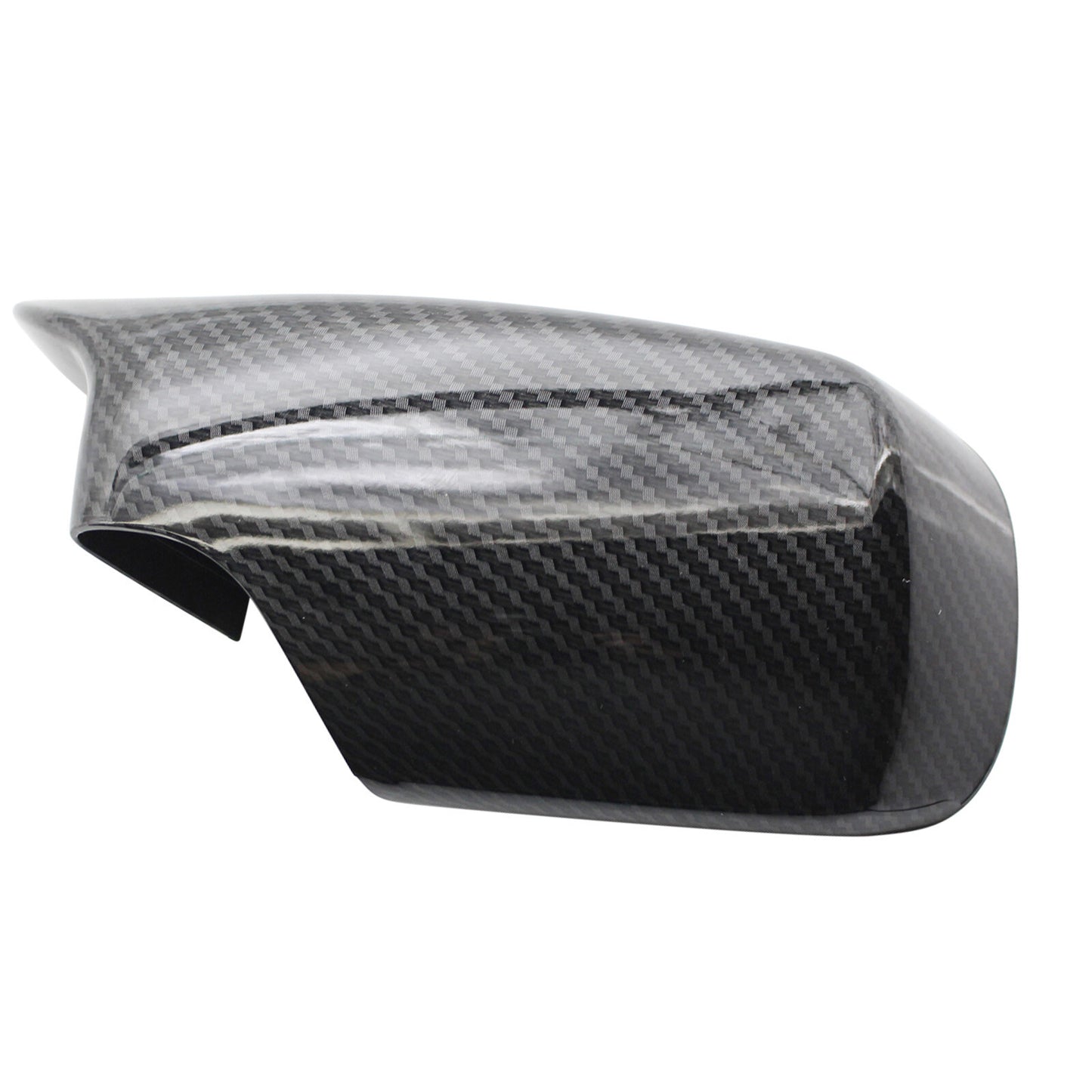 2X M Style Wing Side Mirror Cover Caps for BMW E46 E39 (1998–2005)
